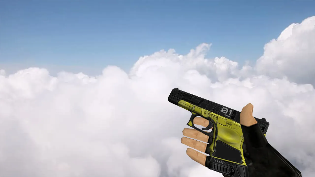 Glock Colony Model for CS 1.6: HD Weapon Skin with Custom Animations - screenshot 1