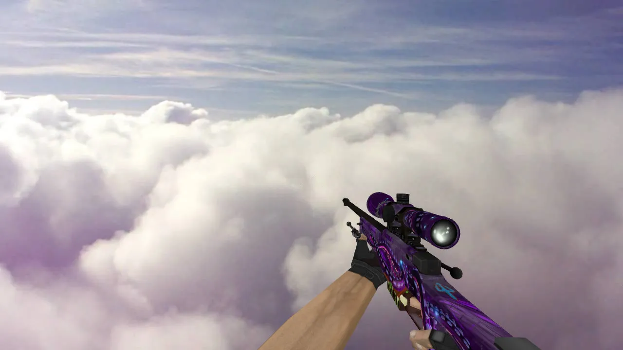AWP Wrath of Poseidon Custom Model for CS 1.6 - HD Textures and Sounds - screenshot 3