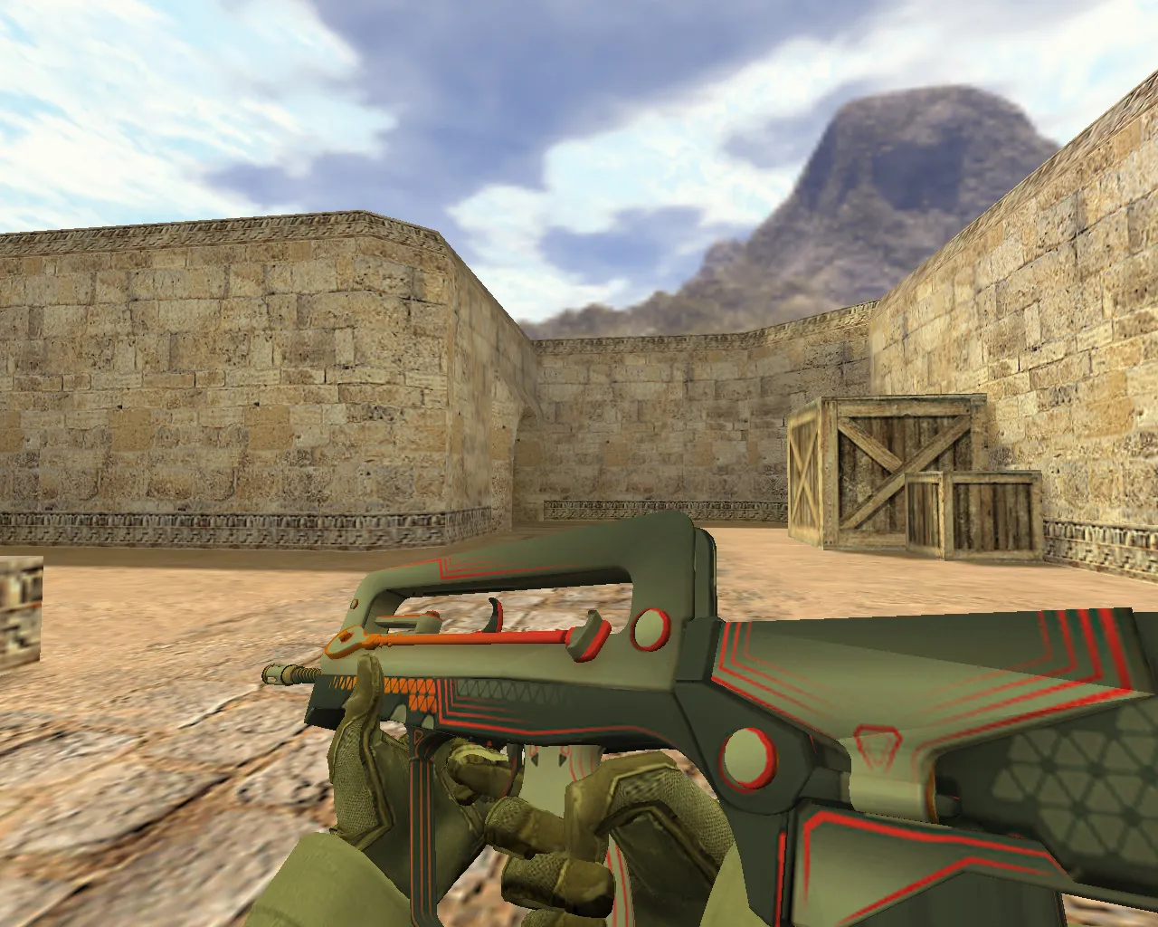 Famas Valency Model for Counter-Strike 1.6 - HD Textures and Custom Sounds - screenshot 1