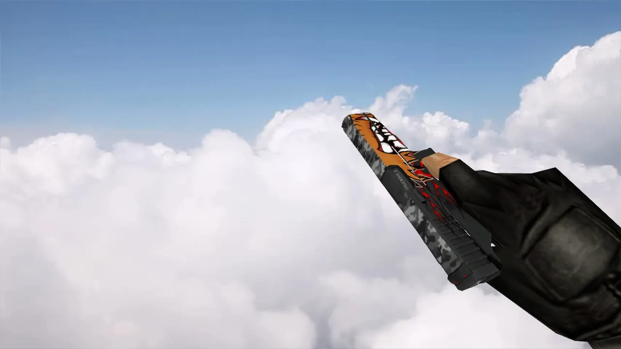 Glock Piggy Model for Counter-Strike 1.6 - Unique Skin with Custom Sounds and HD Textures - screenshot 2