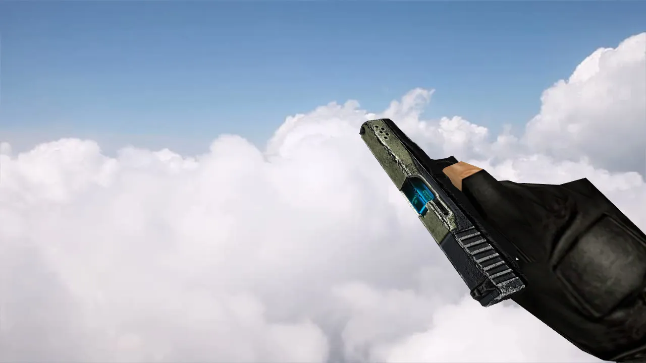 Glock Mk-II Weapon Model for CS 1.6 - Improved Accuracy and Visibility - screenshot 2