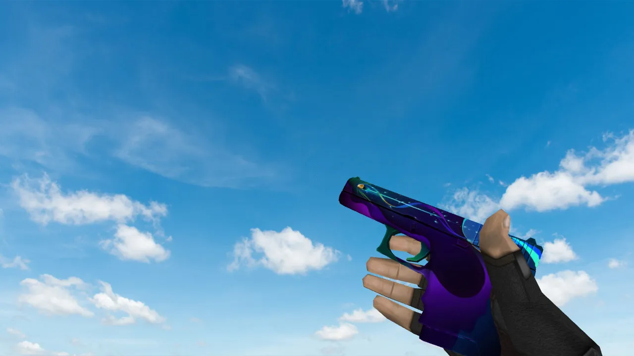 Glock Space Wave Model for CS 1.6 - HD Weapon Skin Overview - screenshot 1