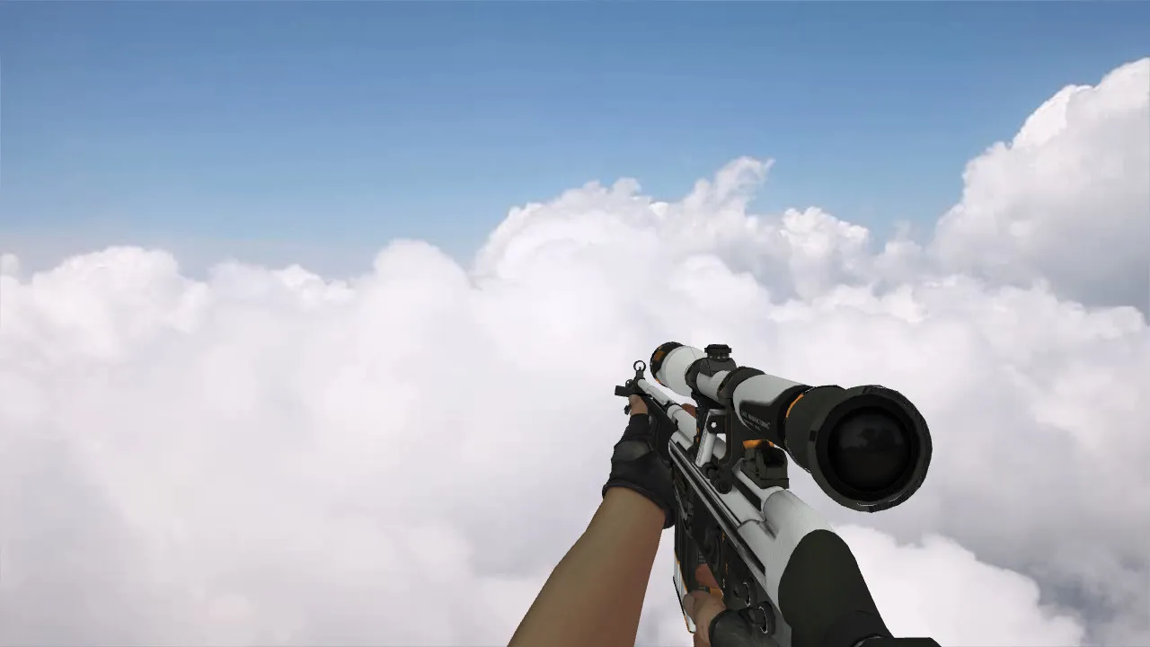 G3SG1 Bulletproof Weapon Model for Counter-Strike 1.6: HD Textures and Custom Sounds - screenshot 3
