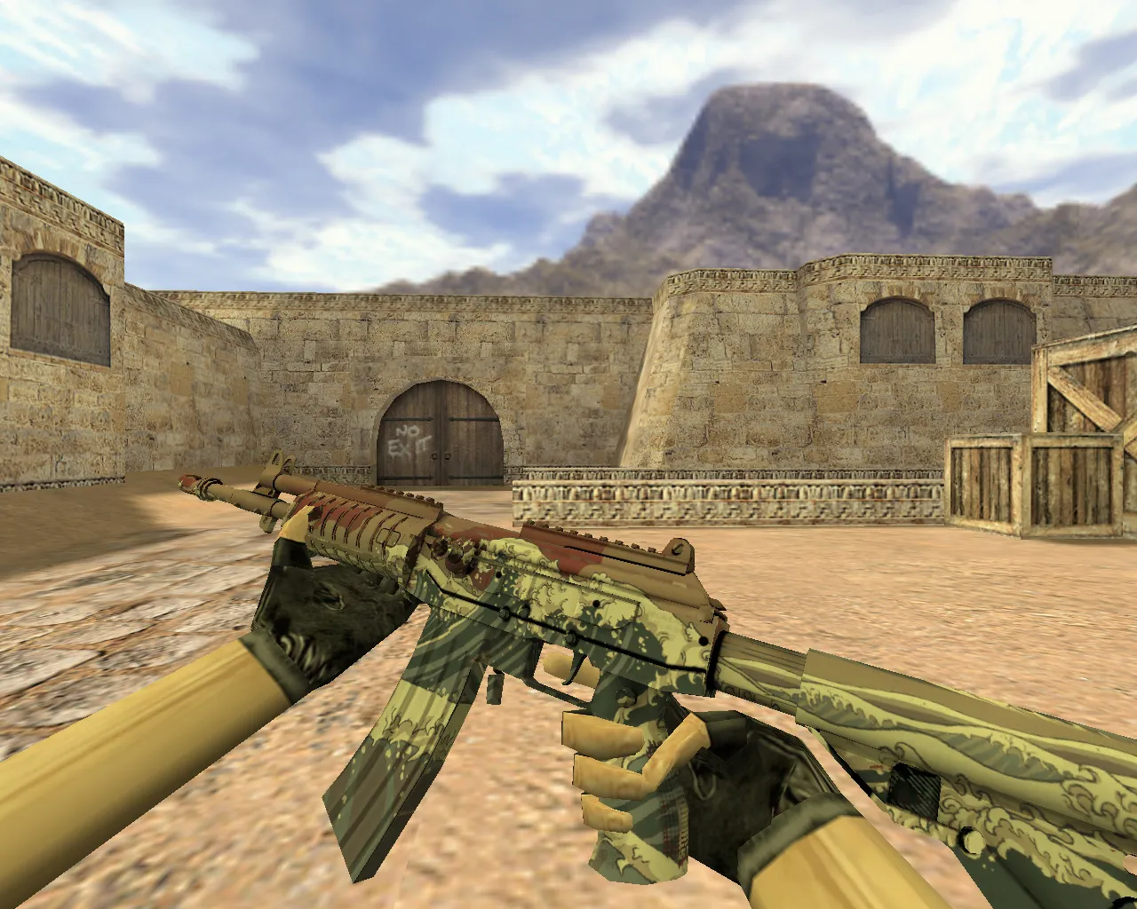Galil Crimson Tsunami Model for CS 1.6 - Download and Install - screenshot 1