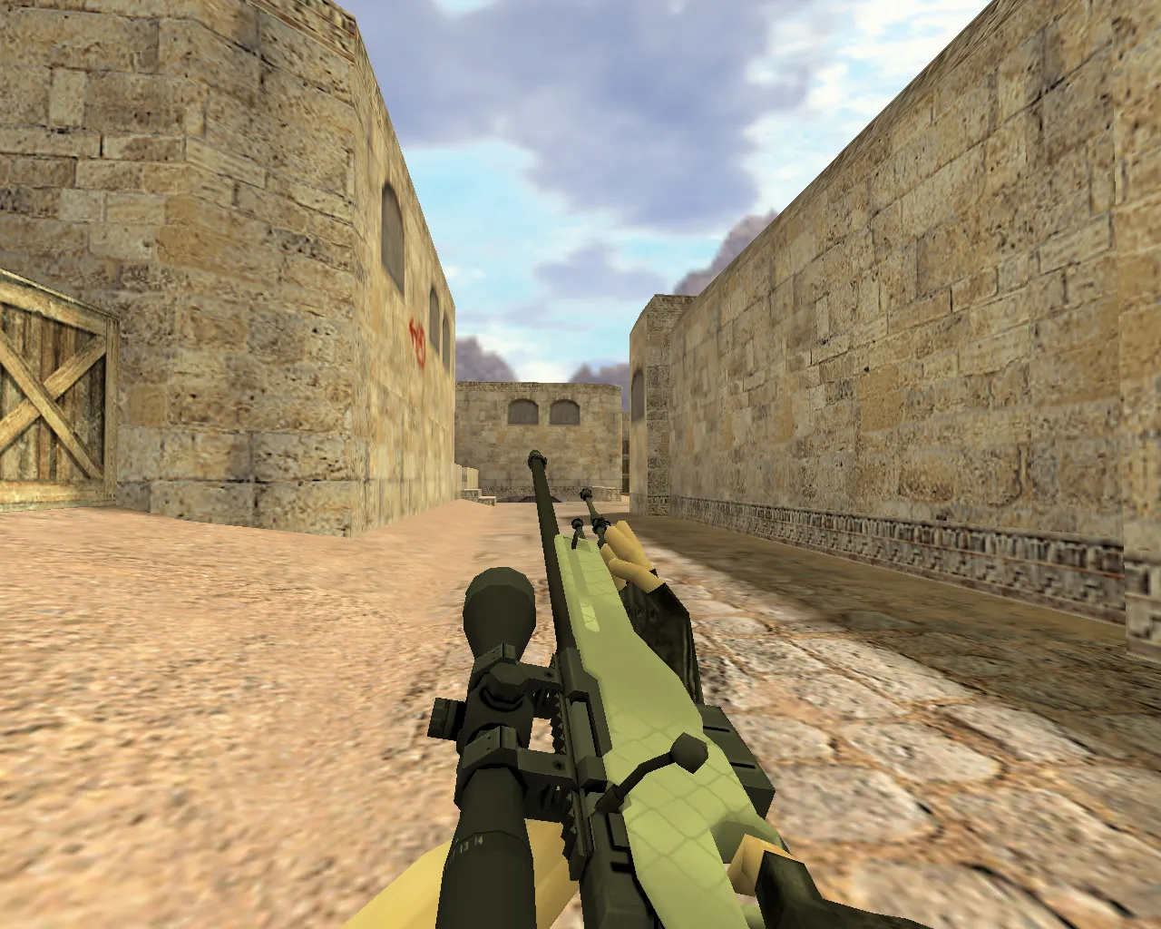AWP African Mesh Model for CS 1.6: Distinctive Weapon Skin with HD Textures - screenshot 2