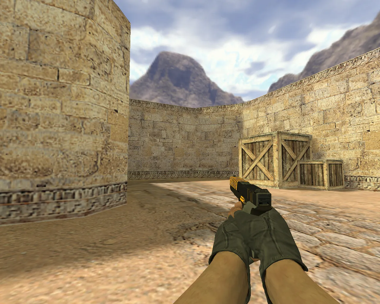 Glock Attention Model for Counter-Strike 1.6 - Enhanced Weapon Mod - screenshot 2