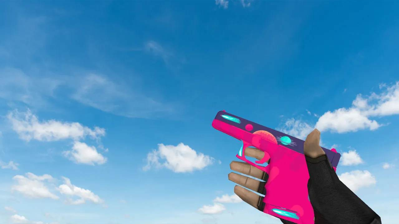 Glock Space Storm Model for CS 1.6: Cosmic Weapon Skin Upgrade - screenshot 1