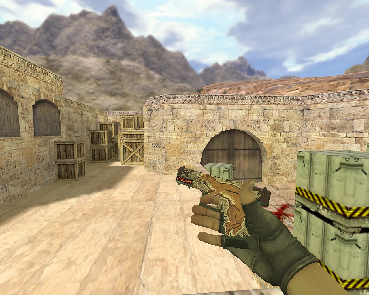 Glock Laska Custom Model for Counter-Strike 1.6 - Unique Pistol Design with HD Textures - screenshot 1