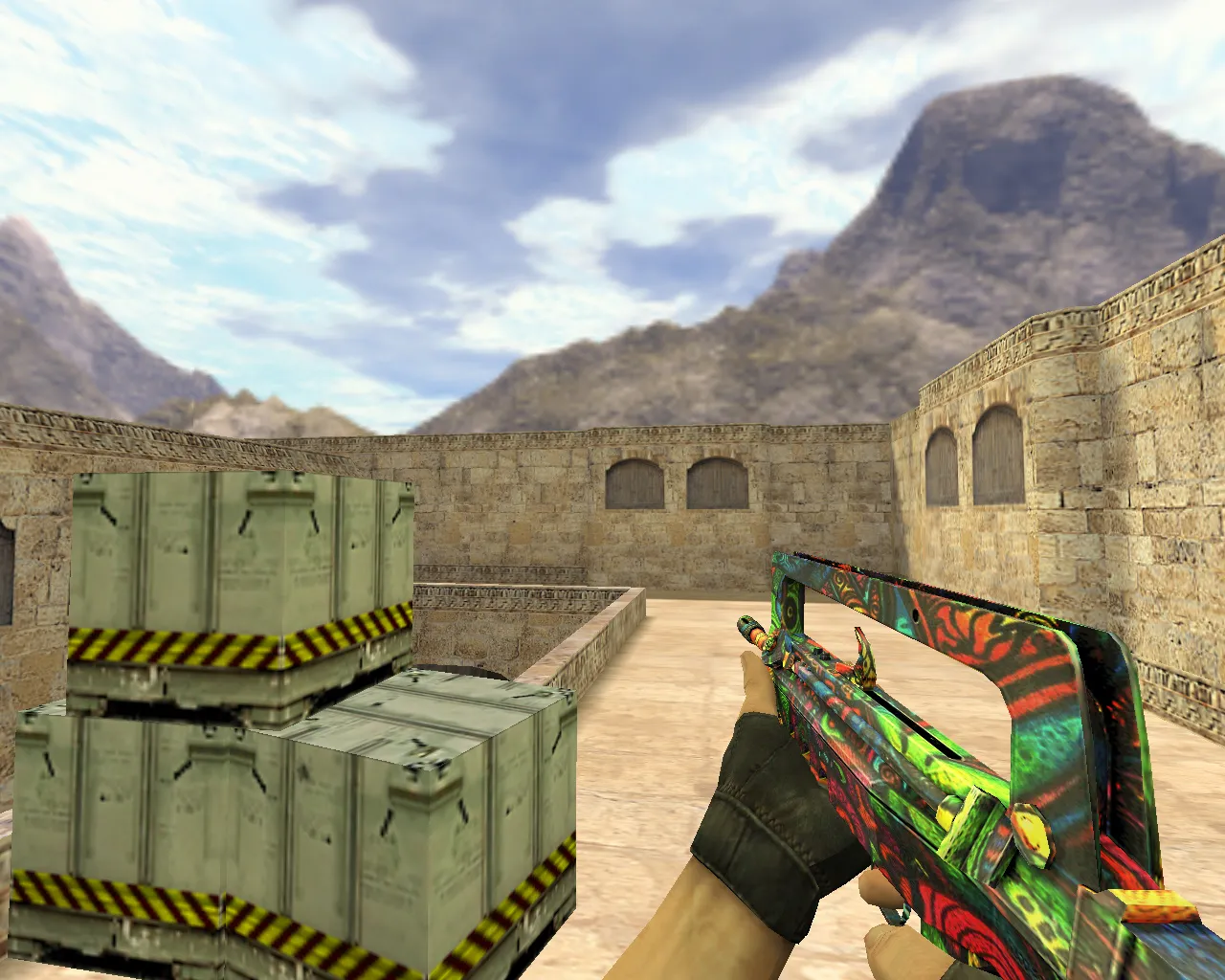 Famas Psych Model for CS 1.6 - Premium Weapon Skin with Unique Animations - screenshot 2
