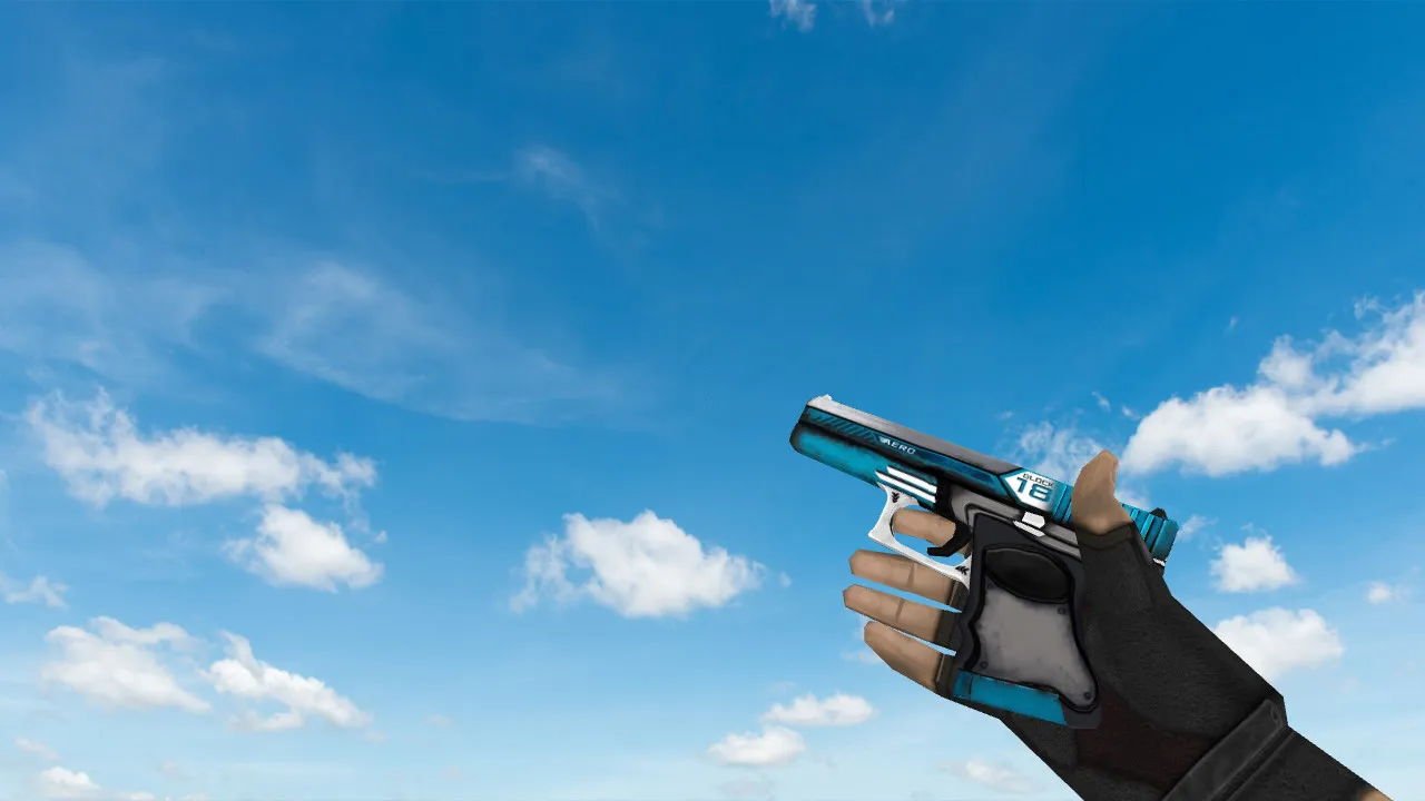 Glock Aero Model for CS 1.6: High-Definition Textures and Custom Sounds - screenshot 1