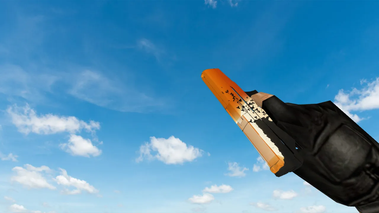 Glock Savanna Model for CS 1.6 - HD Textures, Custom Animations and Sounds - screenshot 2