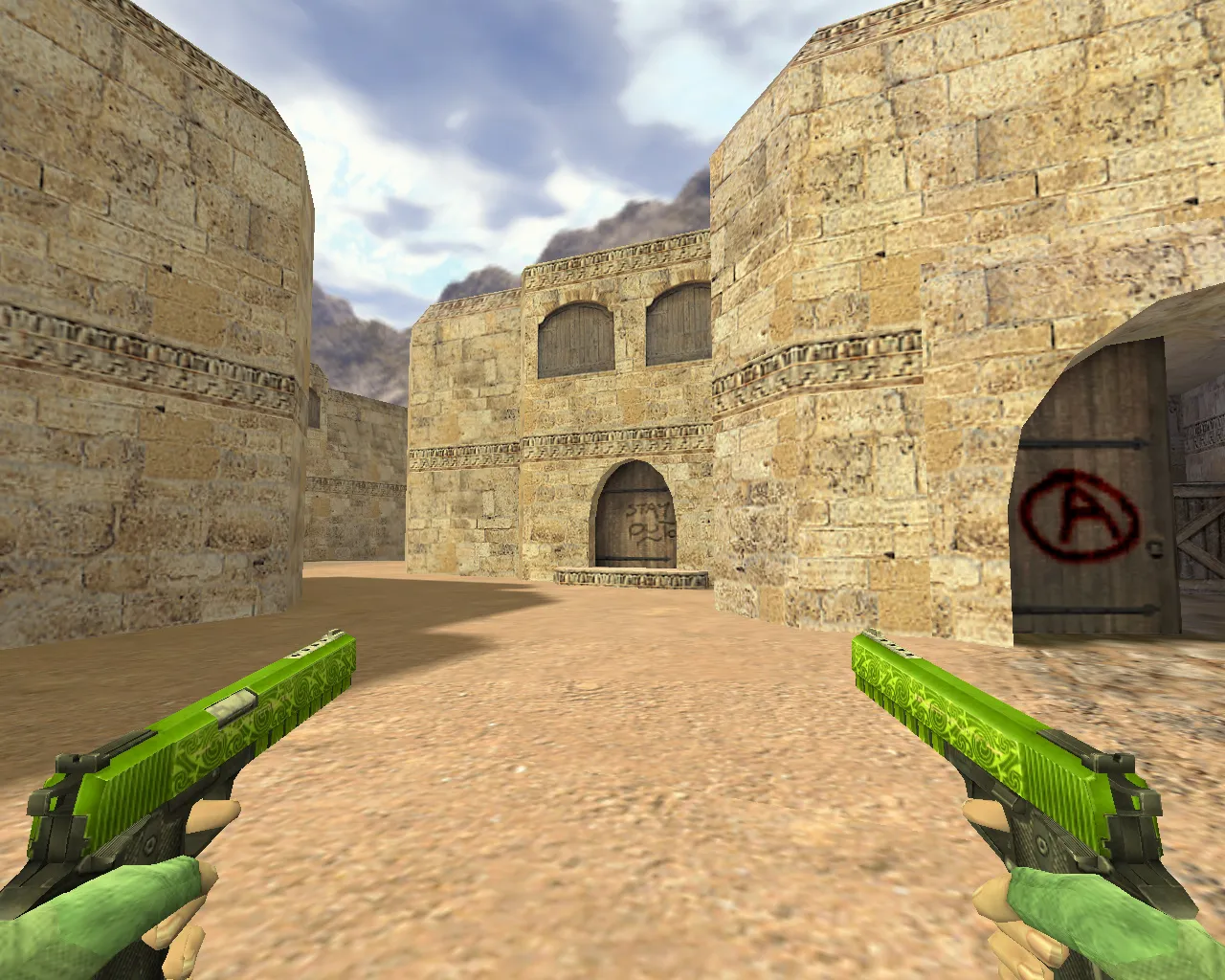 Dual Elites Double Poison Model for CS 1.6 - Enhanced Hitbox and HD Textures - screenshot 2