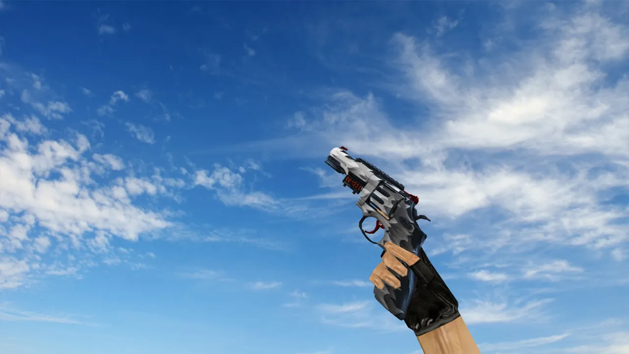 R8 Revolver White Fang Model for CS 1.6 - Overview and Download - screenshot 1
