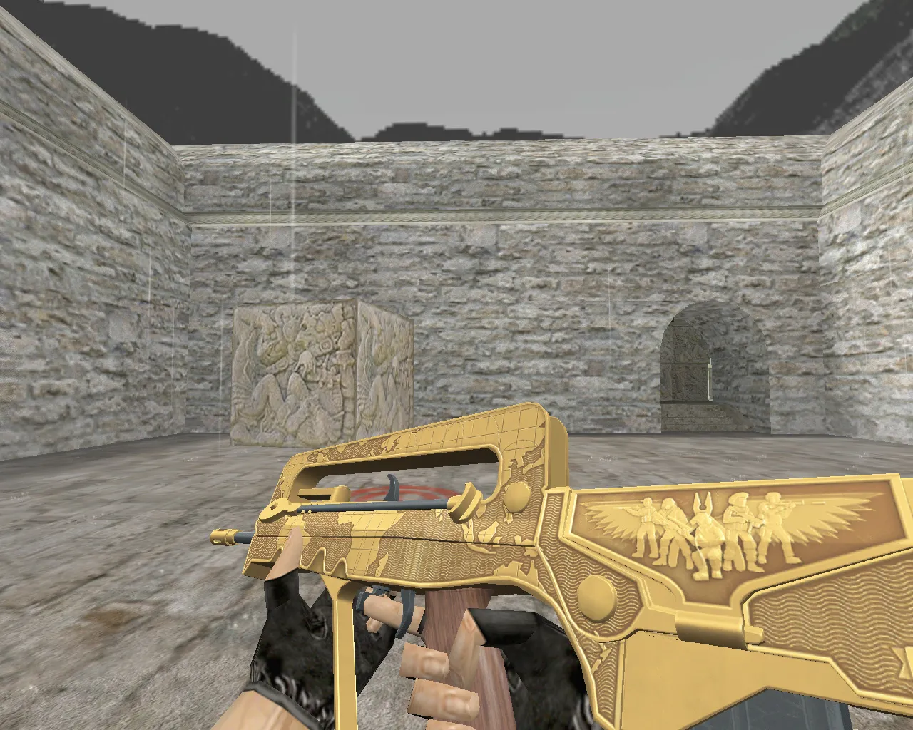 FAMAS Commemoration Skin for CS 1.6 - CS20 Tribute Model with HD Textures - screenshot 2