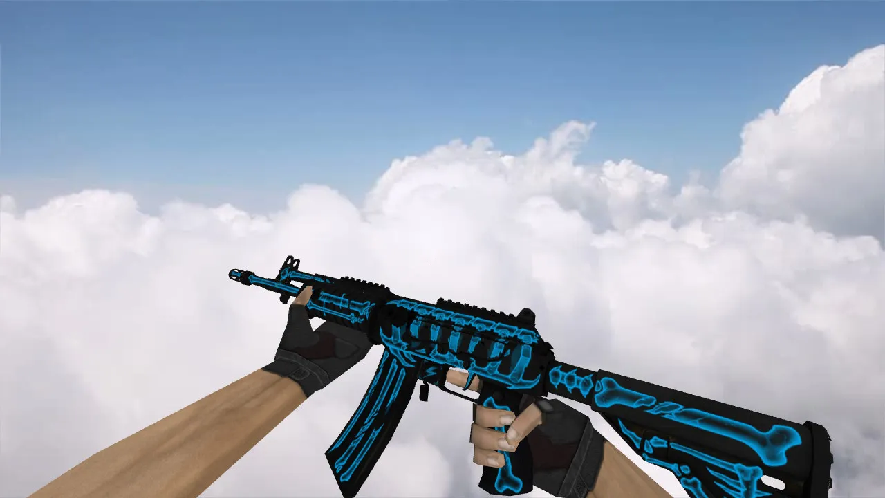 Galil Irradiation Model: Custom Weapon Skin for CS 1.6 - screenshot 1