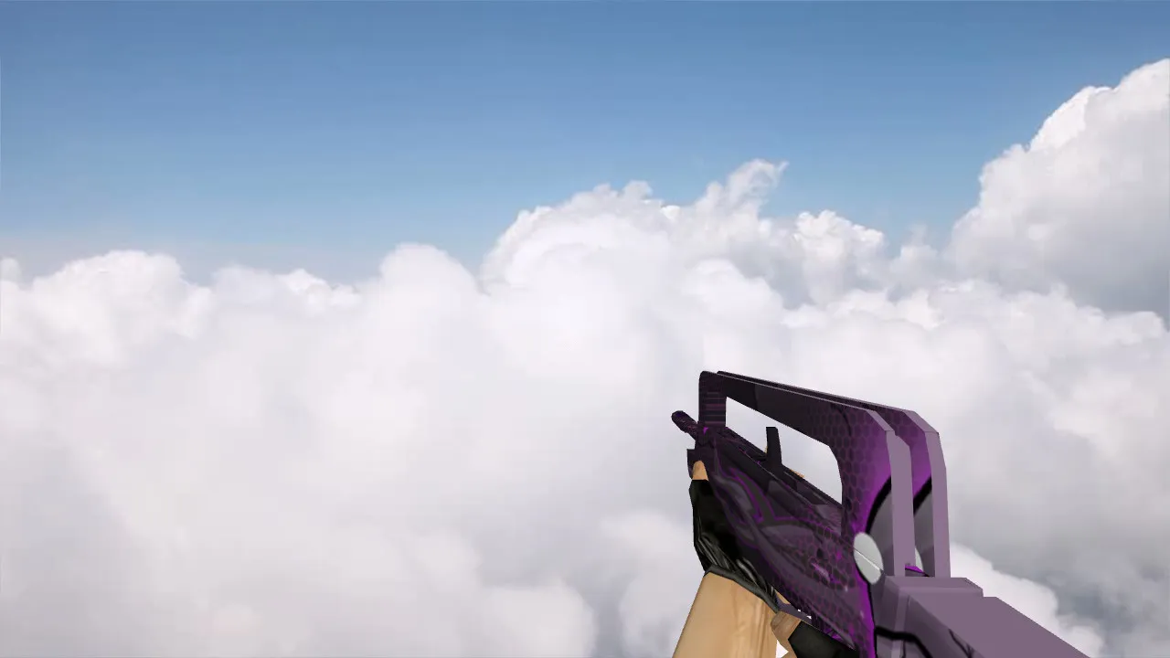 Famas Magic Skull Weapon Model for Counter-Strike 1.6 - Detailed v_ and p_ Models - screenshot 1