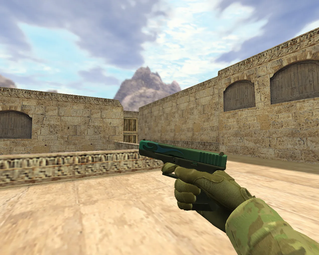 Glock Bunsen Burner Model for CS 1.6 – Perfect Weapon Customization - screenshot 1