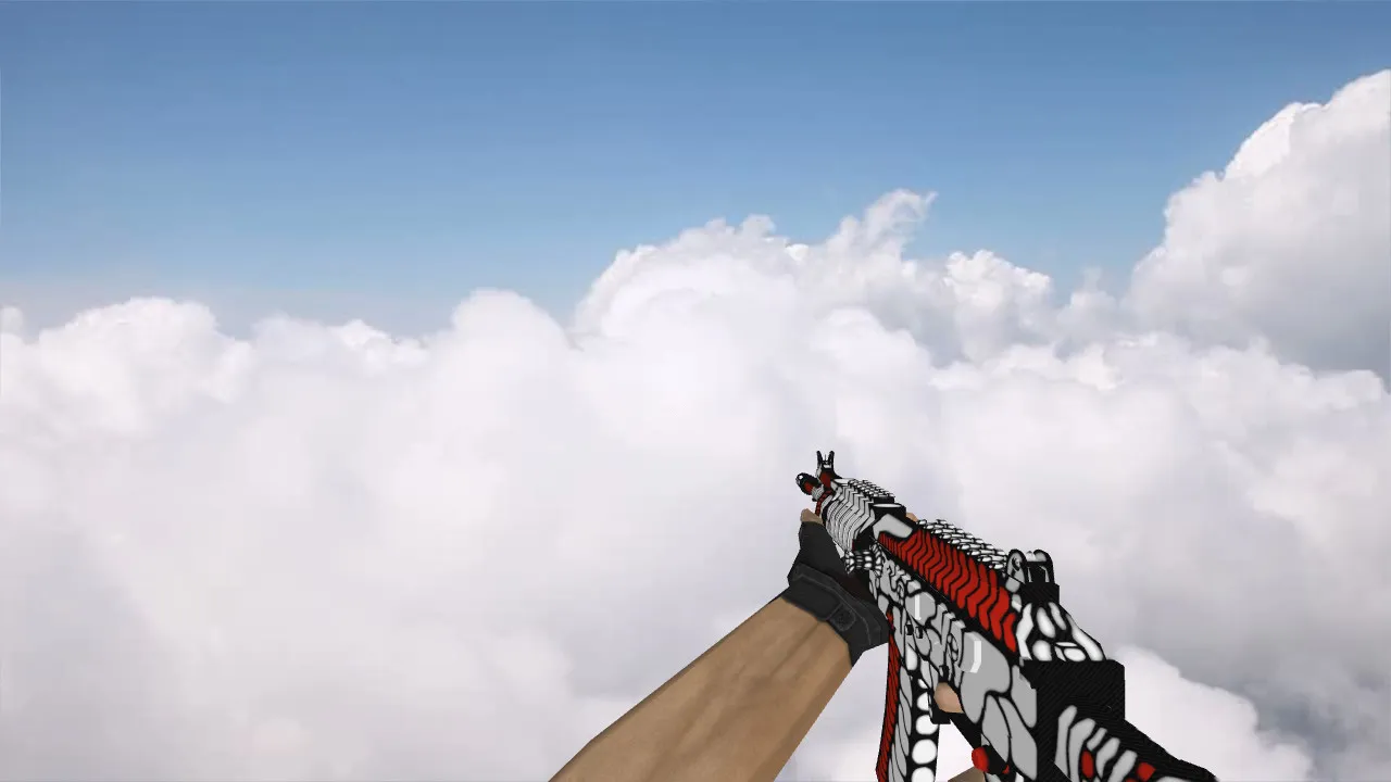 Galil Biomech Weapon Model for Counter-Strike 1.6 - Custom v_ and p_ Skins - screenshot 3