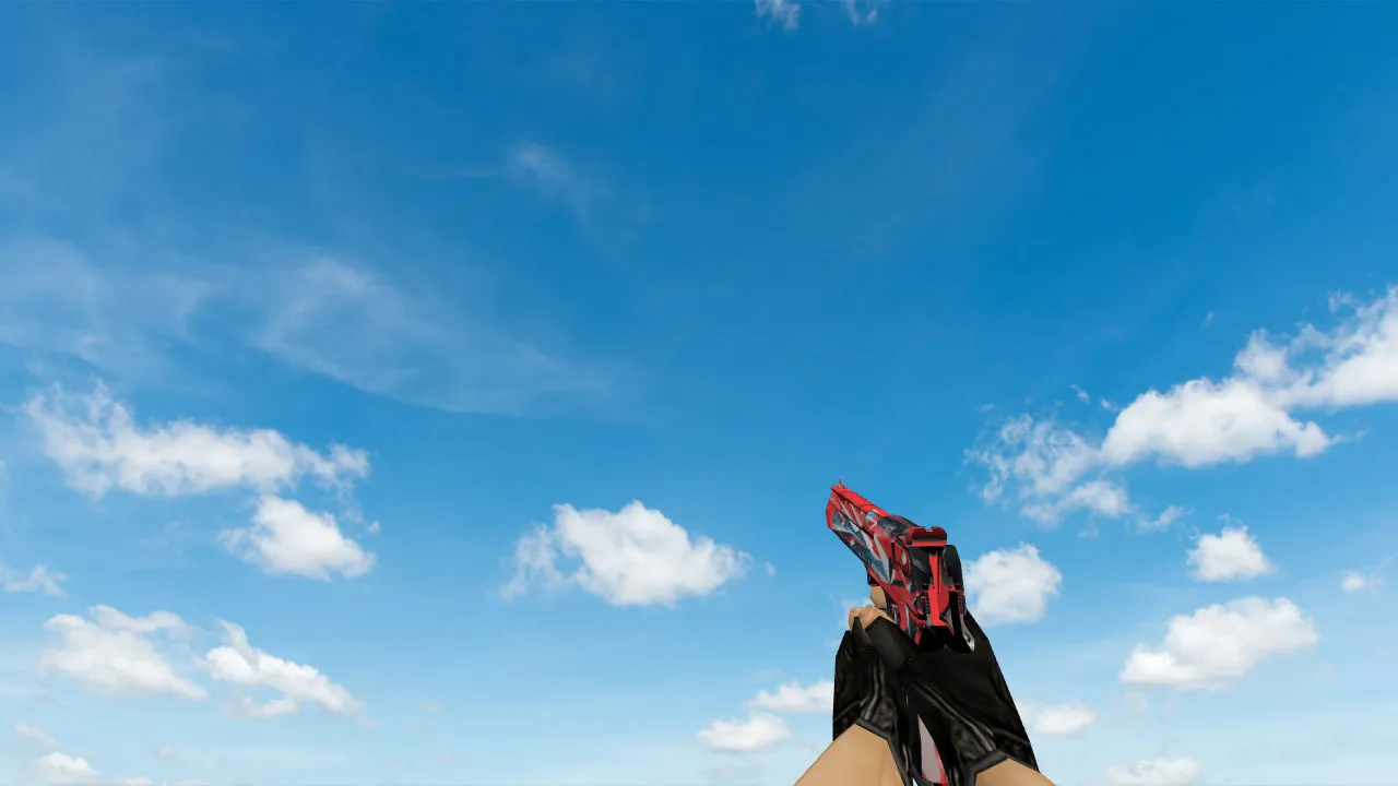 Deagle Color Rampage Model for CS 1.6 - Distinctive Weapon Design with HD Textures - screenshot 3