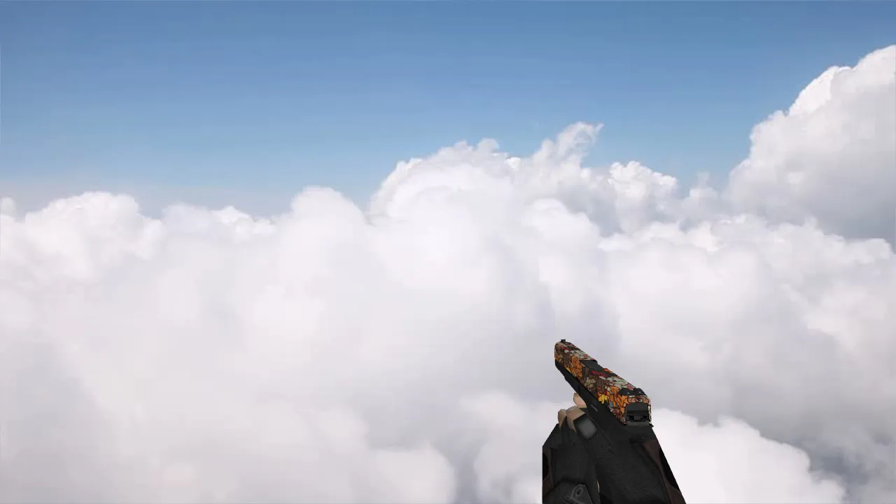 Glock 'Lapki' Model for CS 1.6: HD Textures, Original Sounds, and Inspect Animations - screenshot 3