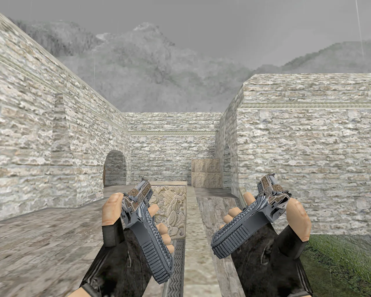 Dual Berettas Tread Skin Model for Counter-Strike 1.6 - screenshot 3