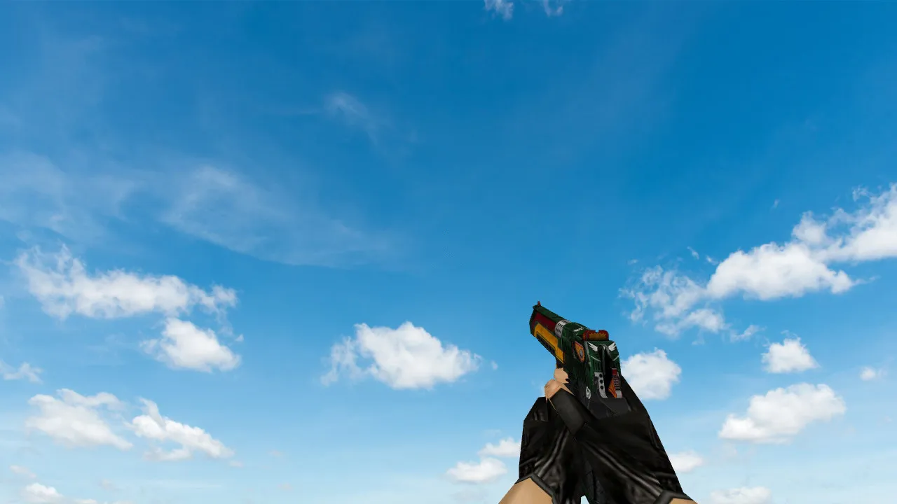Deagle Space Fanatic Model for CS 1.6 - Download a Distinct Desert Eagle Skin - screenshot 3