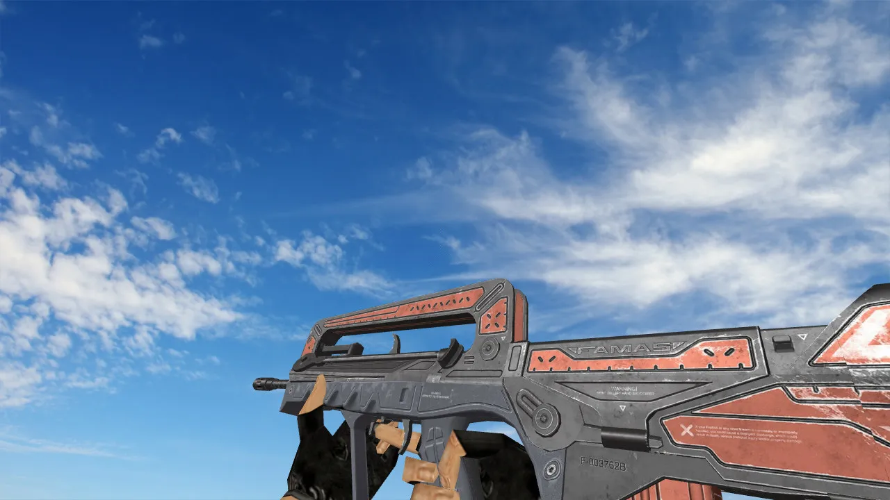 Famas Venice Model for Counter-Strike 1.6 - High-Quality Weapon Skin Download - screenshot 1