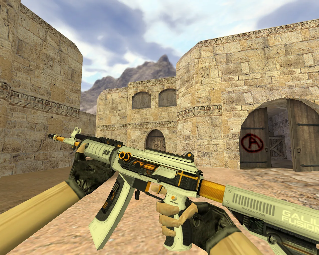 Galil Fusion Model for CS 1.6 - Custom Weapon with Unique Inspect Animation - screenshot 1