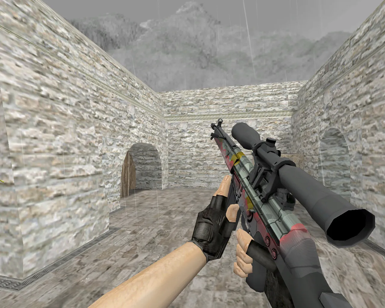 G3SG1 | Keeping Tabs Skin for CS 1.6 – In-Depth Weapon Model with HD Textures - screenshot 2