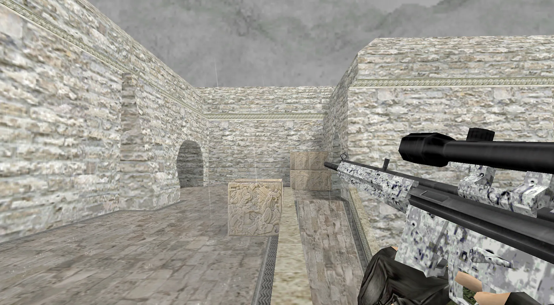 Default G3SG1 Urban Camouflage Model for CS 1.6 - screenshot 2