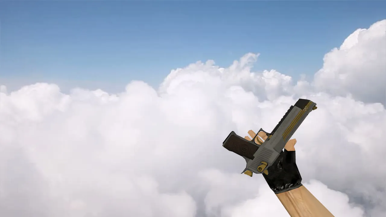 Deagle Pilot Weapon Model for Counter-Strike 1.6 - Custom v_ and w_ Files - screenshot 1