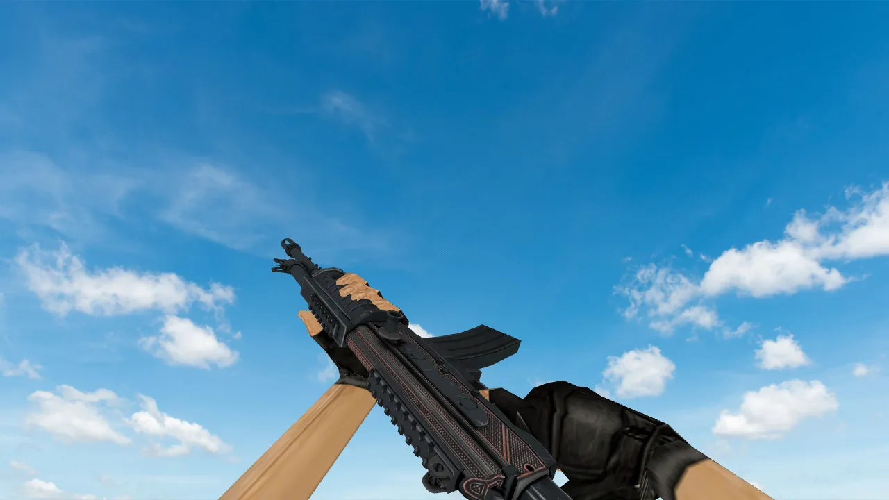 Galil Vacuum Weapon Model for CS 1.6: HD Textures and Smooth Animations - screenshot 2