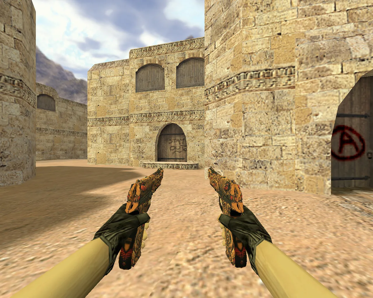 Dual Elites Dead Man's Pattern Model for CS 1.6 - Custom Weapon Skin - screenshot 3