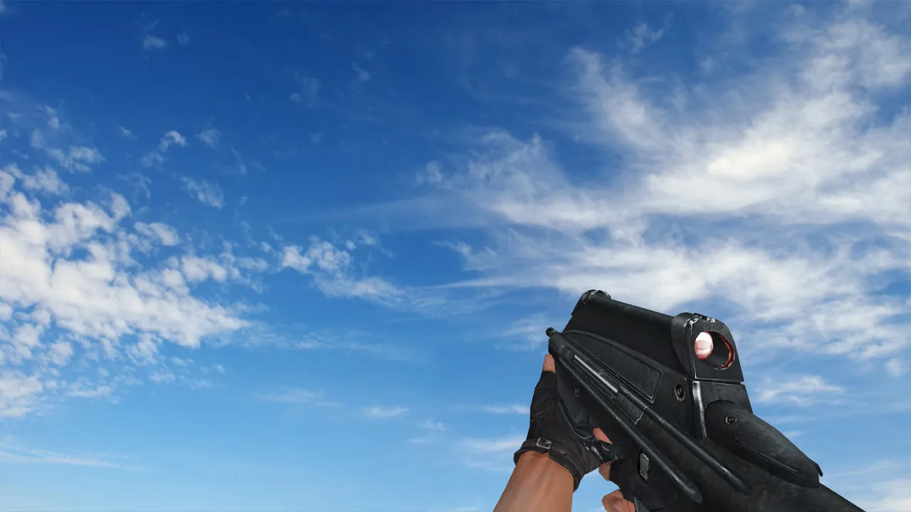 FN F2000 Weapon Model for CS 1.6 - High-Quality Rifle Skin with Inspect Animation - screenshot 1