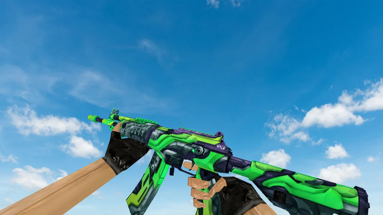 Galil Sirius v1 Weapon Model for CS 1.6 - High-Detail Features and Integration - screenshot 1