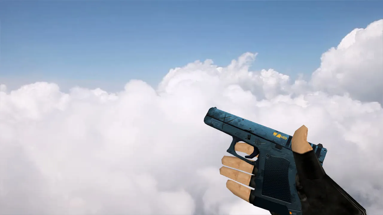 Glock Alien Model for CS 1.6: Distinctive Look and HD Textures - screenshot 1