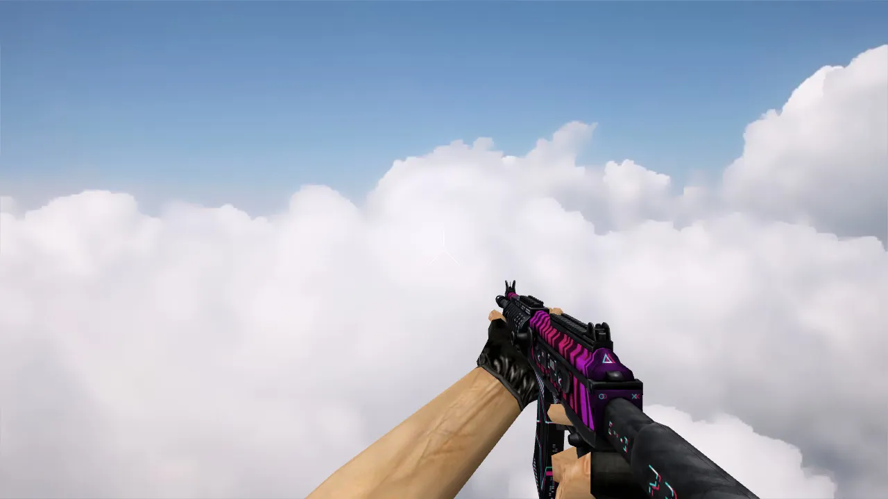 Galil AR Chromatic Aberration Skin for Counter-Strike 1.6 - screenshot 3