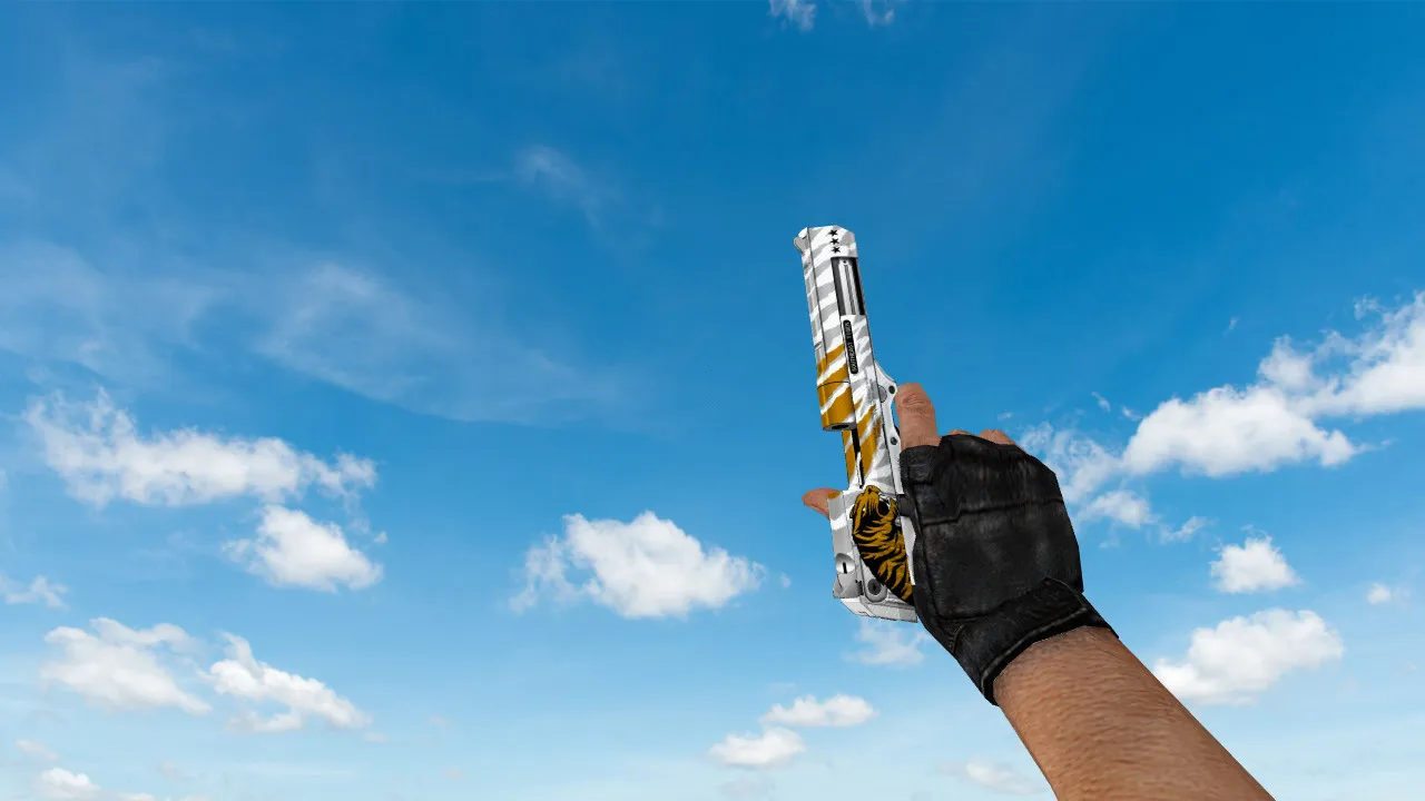 Deagle Tiger Model for CS 1.6 - Custom Skin with HD Textures and Precise Animations - screenshot 2