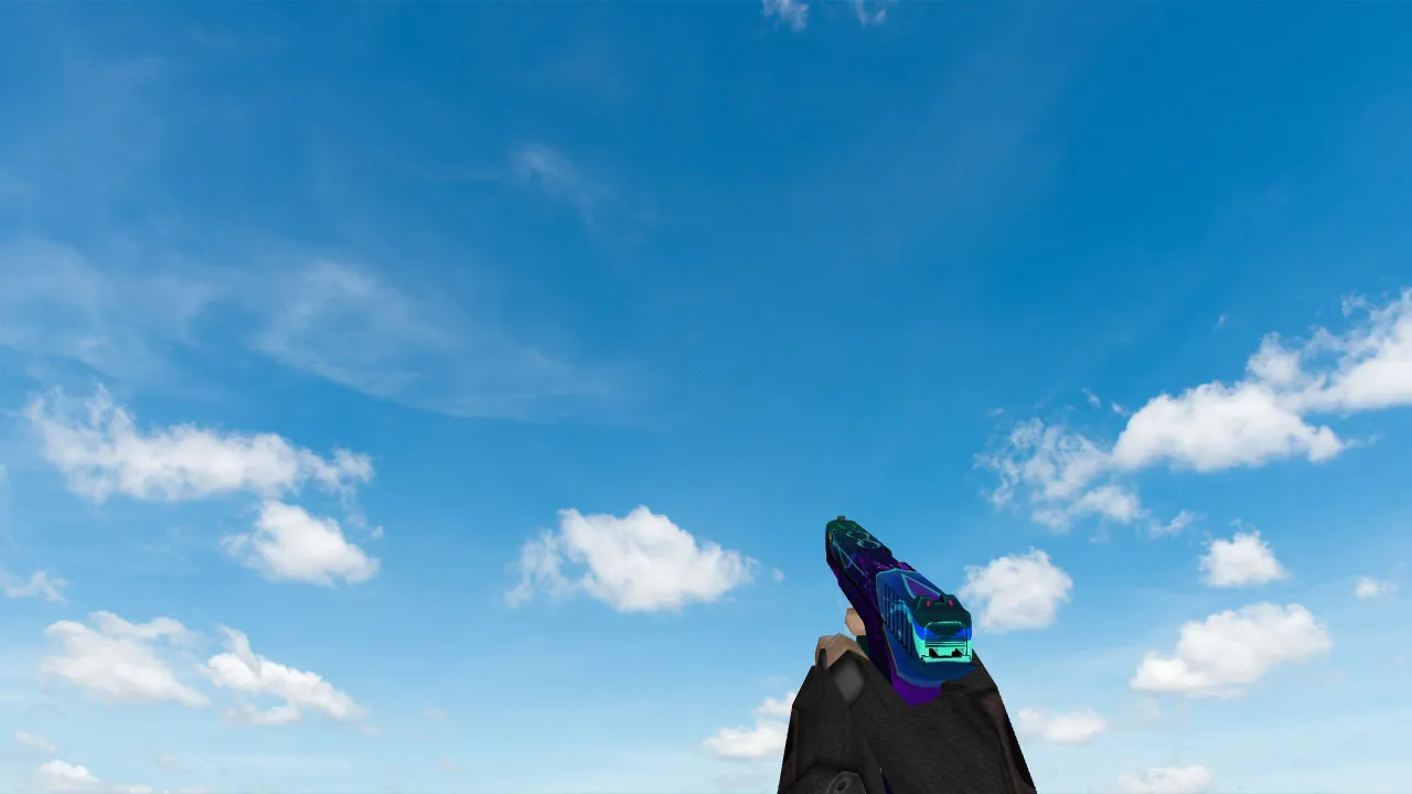 Glock Space Wave Model for CS 1.6 - HD Weapon Skin Overview - screenshot 3