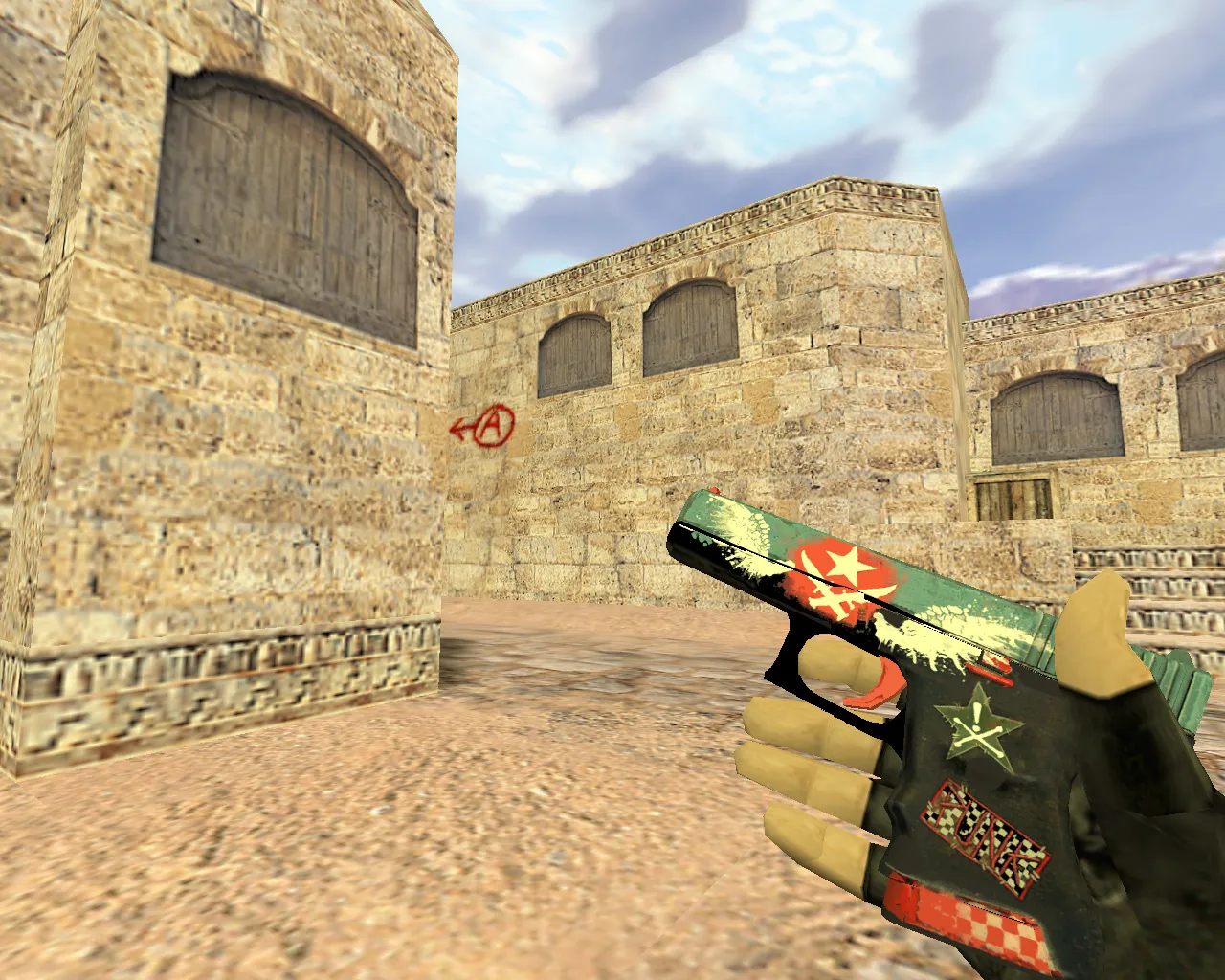Glock Elevation Model for CS 1.6 - Detailed Weapon Replacement - screenshot 1