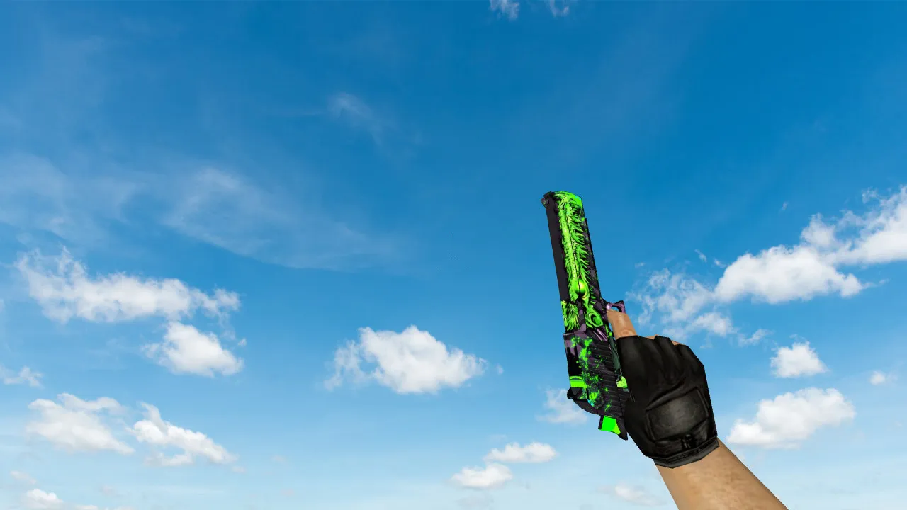 Deagle Toxicator Model for CS 1.6 - HD Textures and Custom Animations - screenshot 2