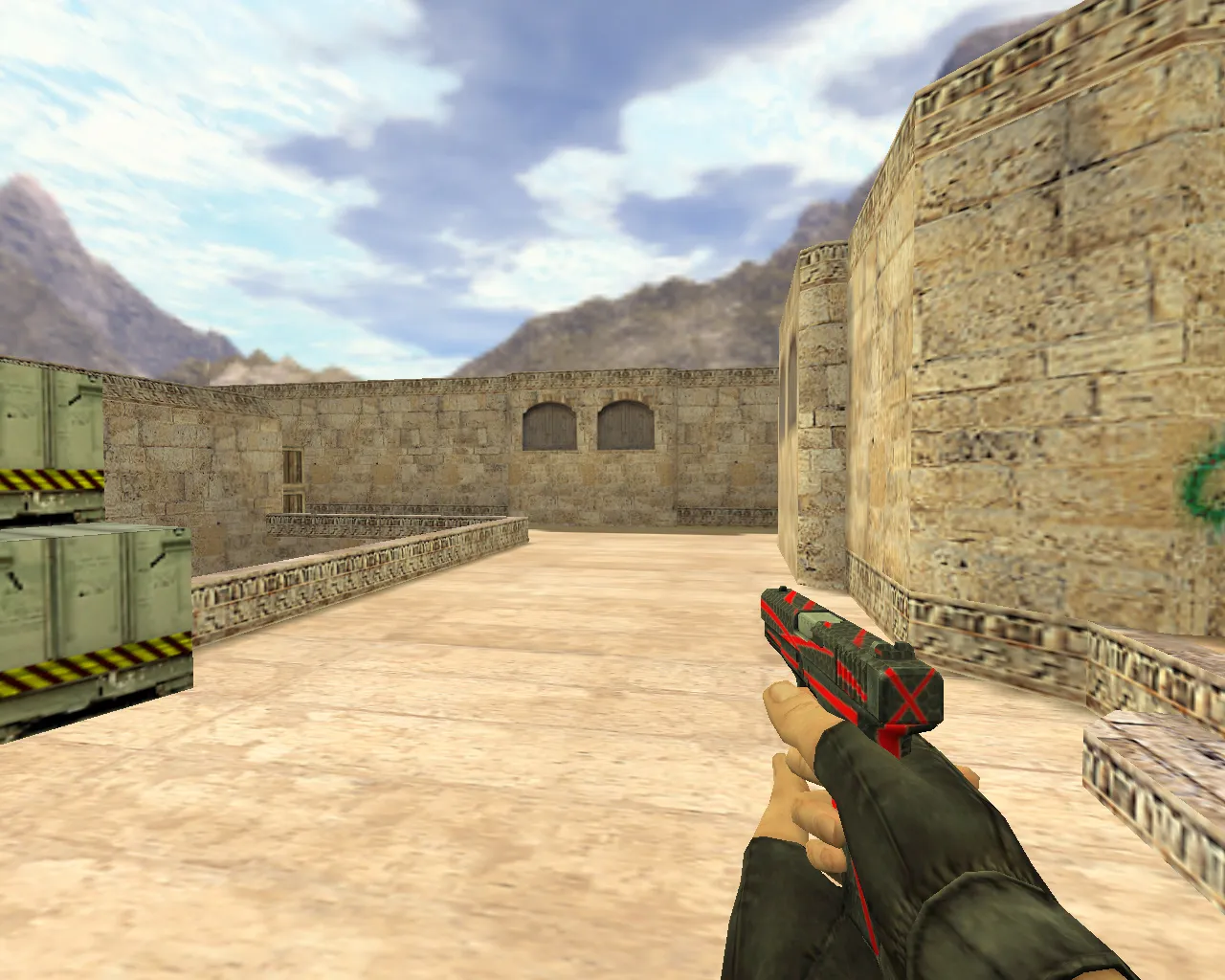 Red Line Glock Model for CS 1.6: Overview and Free Download - screenshot 1
