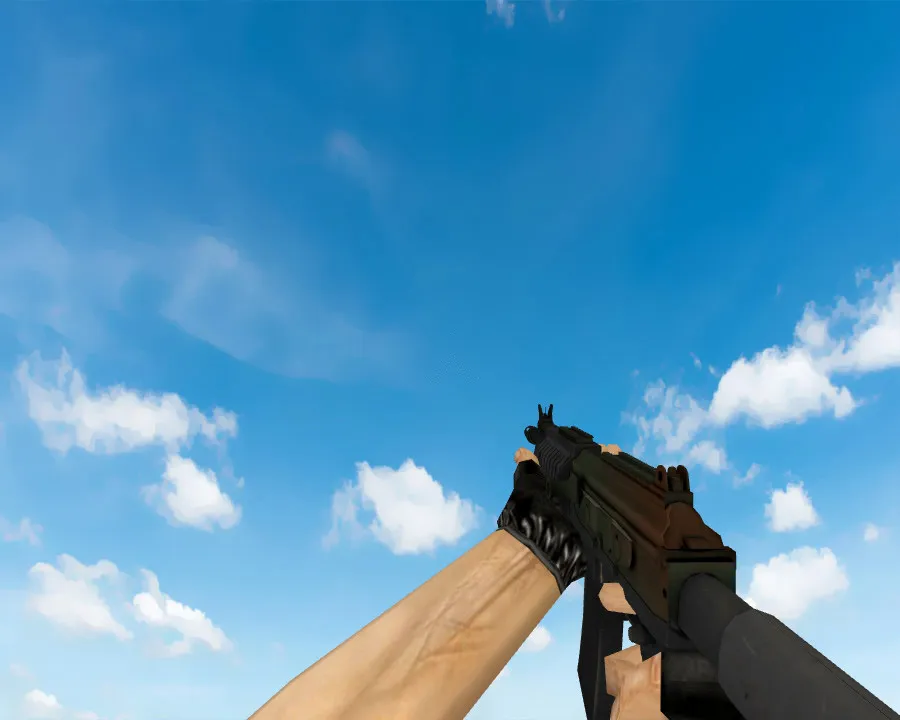 Galil Amber Fade Weapon Skin for Counter-Strike 1.6 - screenshot 3