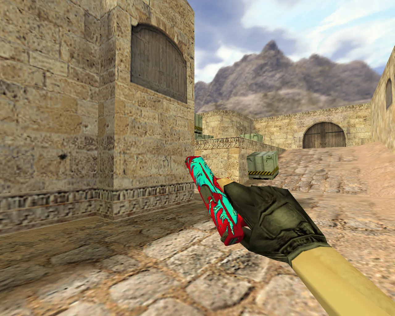 Aqua Glock Skin for Counter-Strike 1.6 - Unique Water Effect Model - screenshot 3