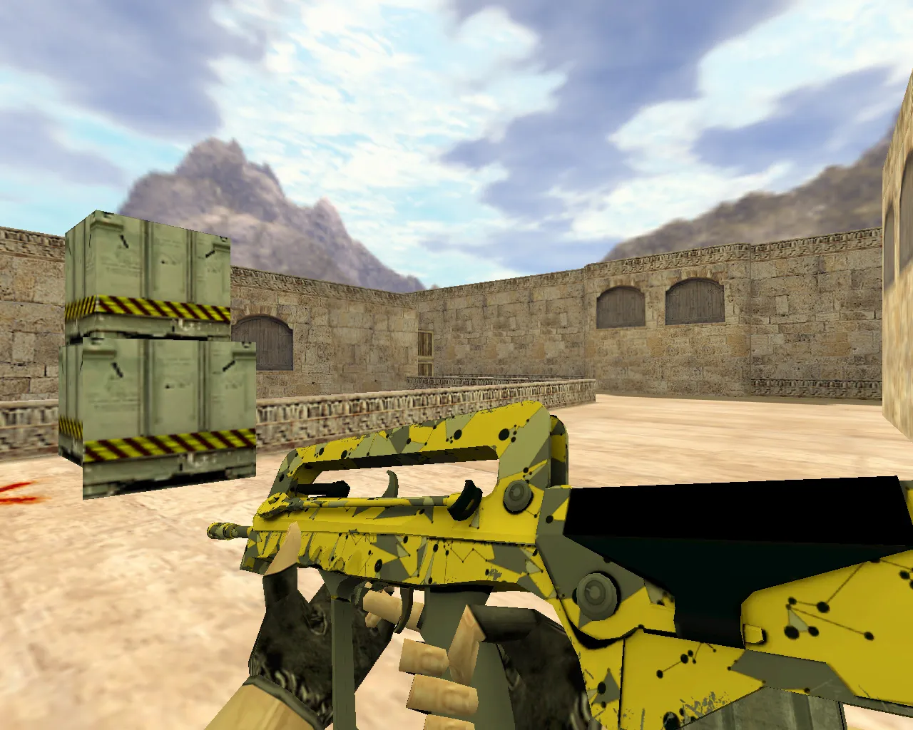 FAMAS Neural Network Weapon Model for CS 1.6 - High-Quality Download - screenshot 1