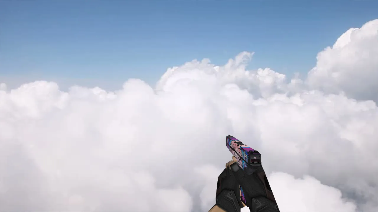 Glock No Brain Model for CS 1.6 - HD Textures, Smooth Animations, Accurate Hitboxes - screenshot 3