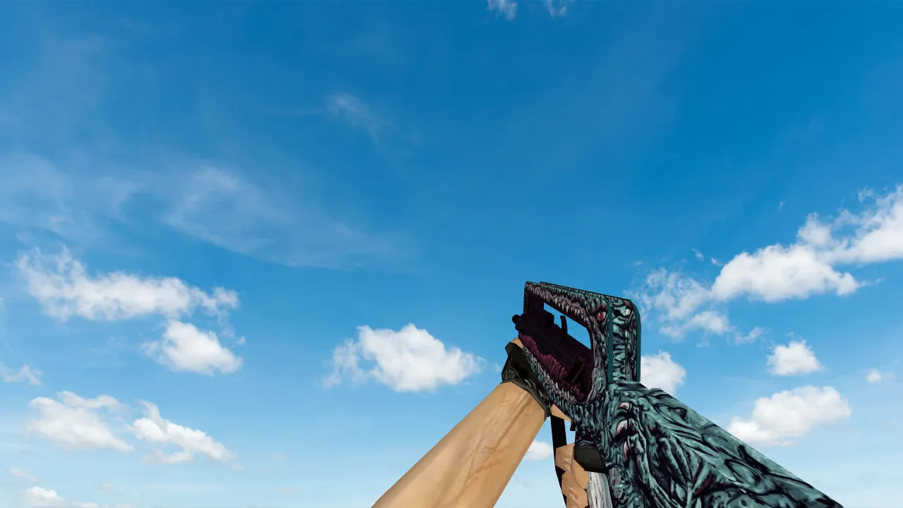 Famas Man-Eater Model for CS 1.6: HD Textures, Custom Sounds, and Inspect Animations - screenshot 3