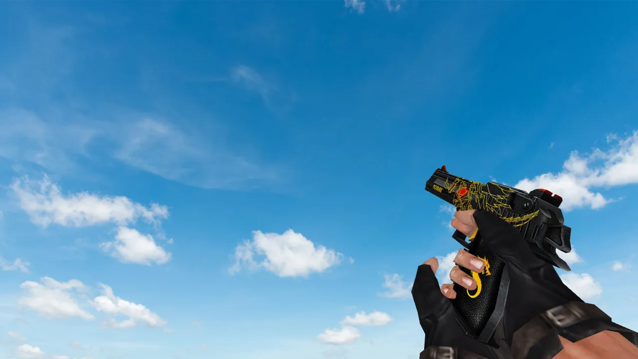 Desert Eagle IDN Paint Model for CS 1.6 - Unique Weapon Skin Style - screenshot 2