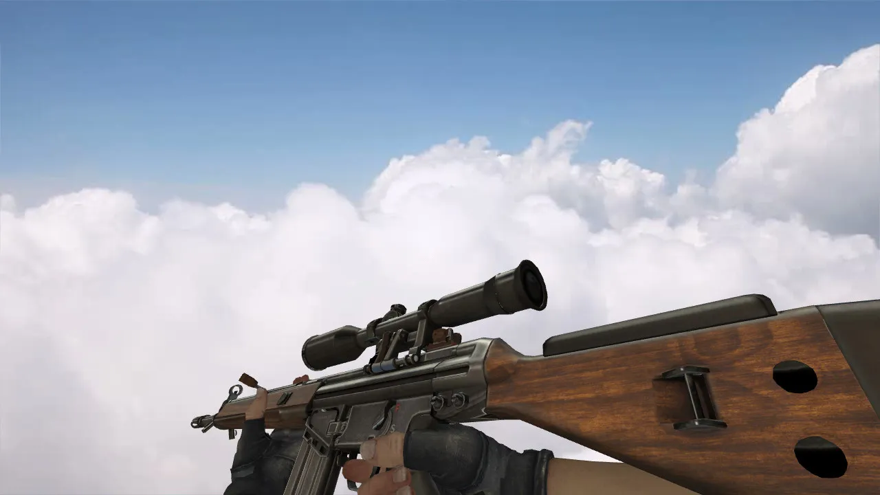 G3SG1 Hunter Model for CS 1.6 - HD Textures, Custom Animations, and Sounds - screenshot 1
