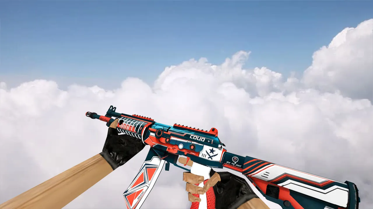 Galil Coup Weapon Model for CS 1.6 – Better Accuracy and Unique Look - screenshot 1